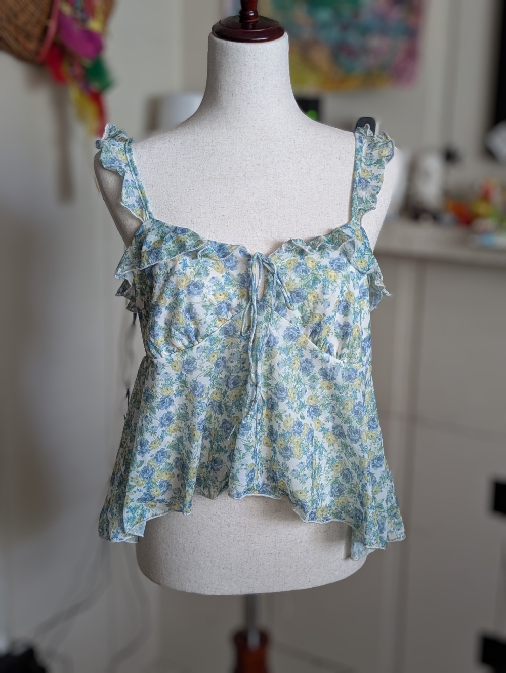 Wild Fable Ruffle Tank